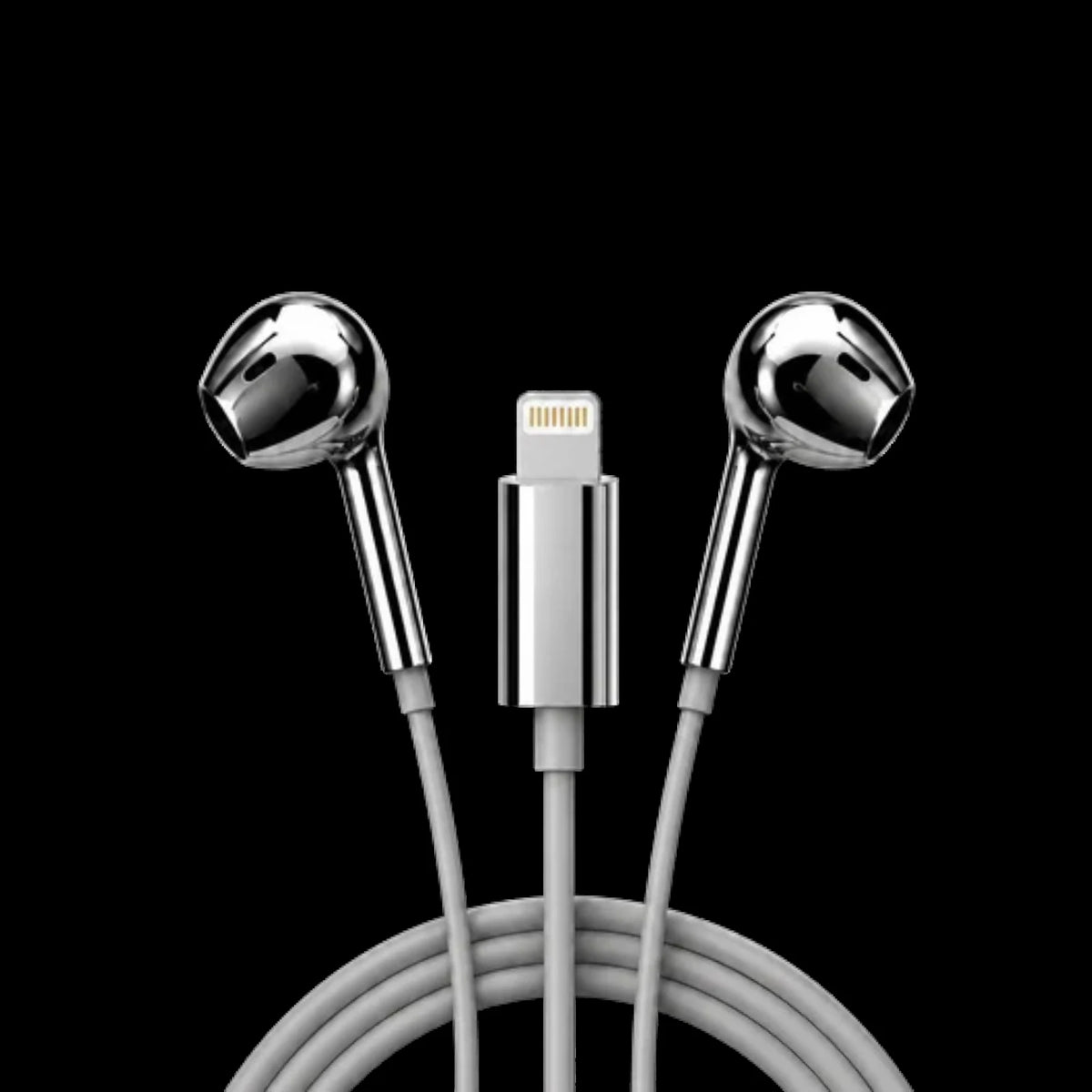 Silver CHROMIC earbuds — iPhone Lightning